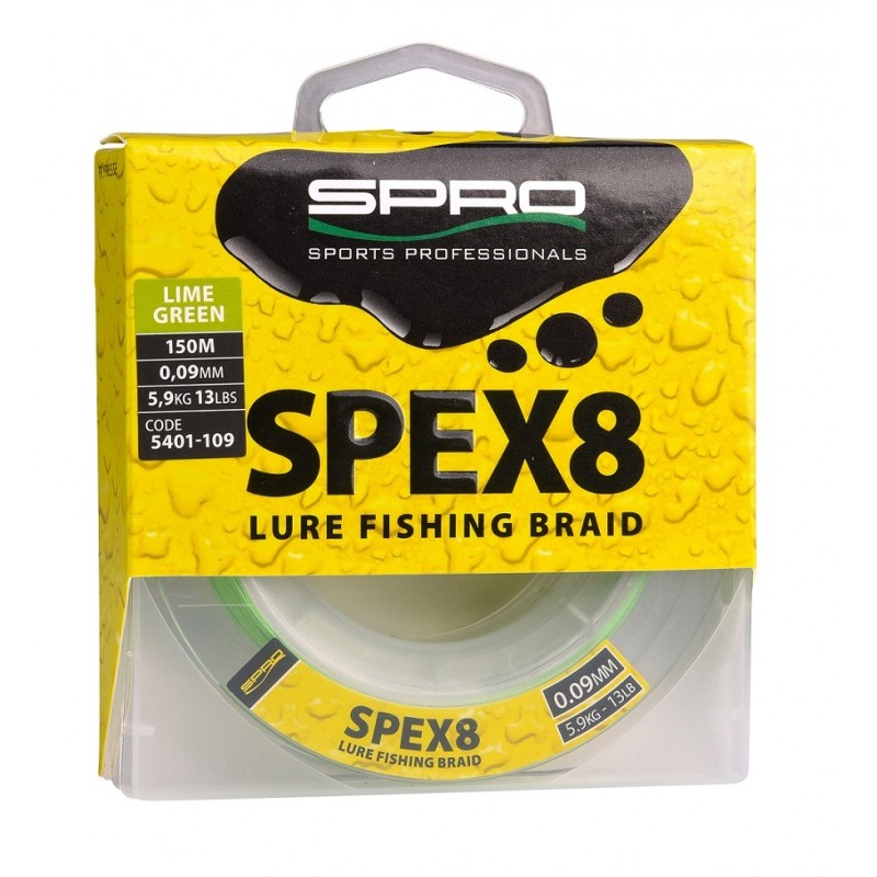 SPRO SPEX8 Lime green 150m - Prodaja